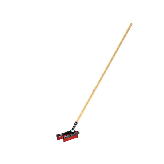 Asphalt Squeegee - U Shaped with Red Silicone Blade