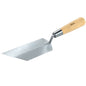 Bon® 45° Margin Trowel - Left Angle Wood Handle - 6" x 2"