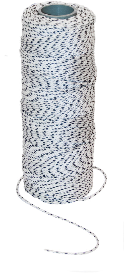 Bonded Braided Line - 685 Foot White And Black (Bon 21-278)