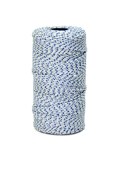 Bonded Braided Line - 685 Foot Blue And White (Bon 21-281)