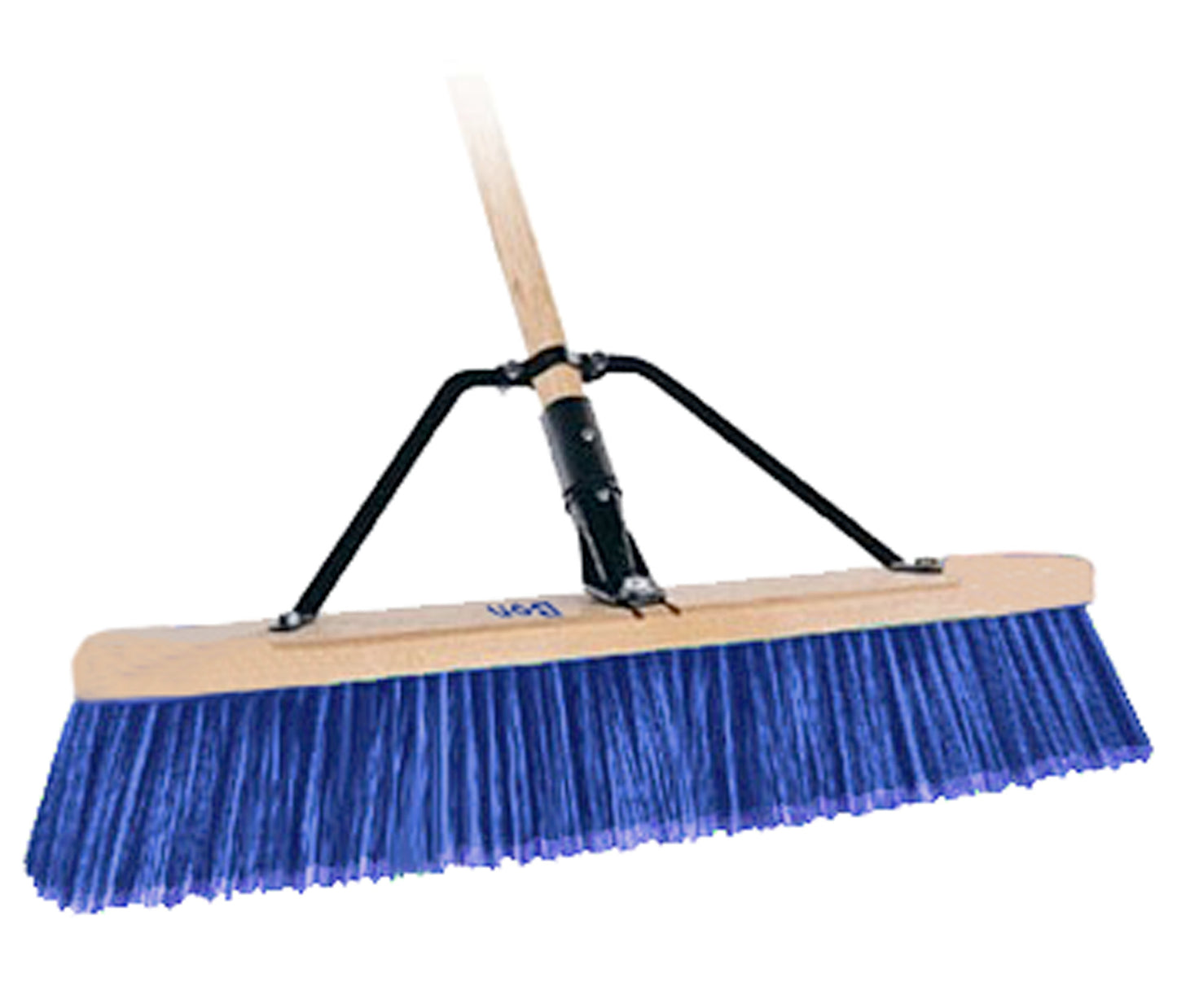 Paver Broom - 24-inch Stiff Bristle - 5 Foot Wood Handle (Bon 21-419)