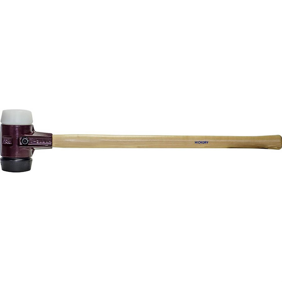 Simplex Sledge - Black Rubber/Superplastic Face - 6.99 Lb. - Cast Iron Housing - Hickory Handle