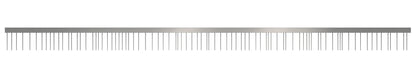 Random Spacing Texture Comb - 120-inch (Bon 22-155)