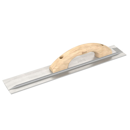 Magnesium Float - Square End - 18-inch x 3 1/8-inch - Wood Handle (Bon 22-304)