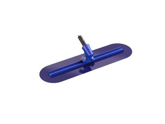 Big Blue Bull Trowel - Blue Steel - 42-inch x 12-inch - Wormgear Bracket (Bon 22-526)