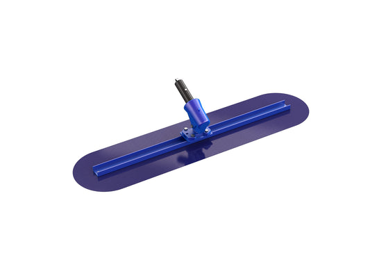 Big Blue Bull Trowel - Blue Steel - 48-inch x 12-inch - Wormgear Bracket (Bon 22-527)