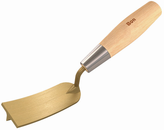 Rocker Groover - Bronze 5-inch x 1 3/4-inch - Bit: 3/8-inch x 3/8-inch - Wood Handle (Bon 22-541)