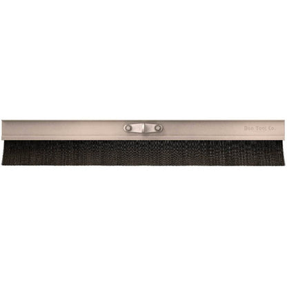 Concrete Finish Brush - Aluminum - Soft Poly Bristles