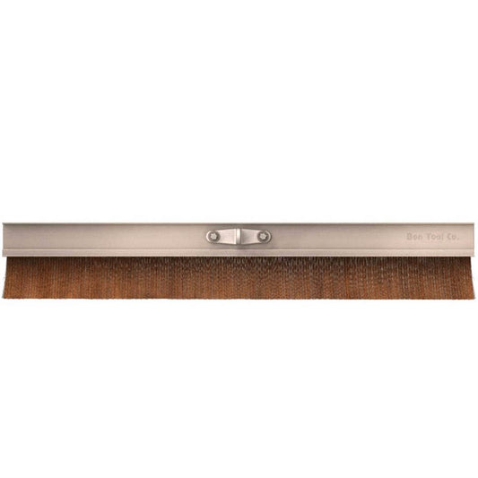 Concrete Finish Brush - 48" Aluminum Block - Soft Horsehair/Poly Bristles