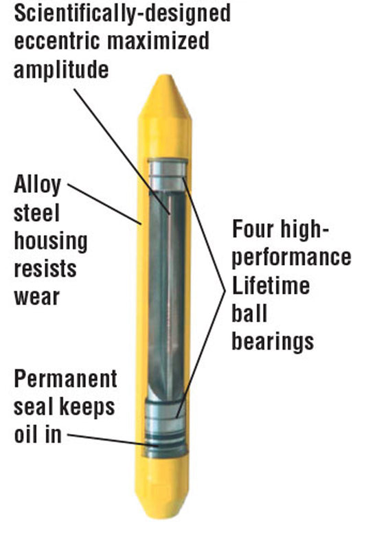 Vibrator Pencil Head - 3/4-inch Diameter (Bon 22-697)