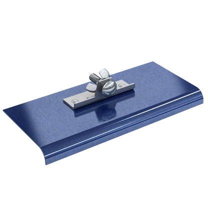 Walk Edger - Aço azul - 9 pol. x 4 pol. - Raio de 3/8 pol. - Lábio de 1/2 pol. (Bon 22-739)