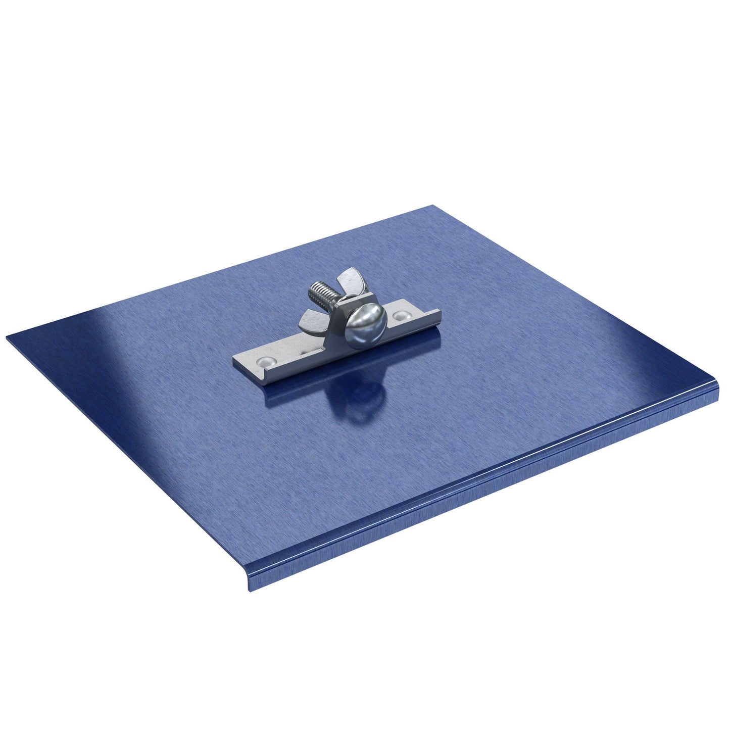 Walk Edger - Aço azul - 9 pol. x 4 pol. - Raio de 3/8 pol. - Lábio de 1/2 pol. (Bon 22-739)