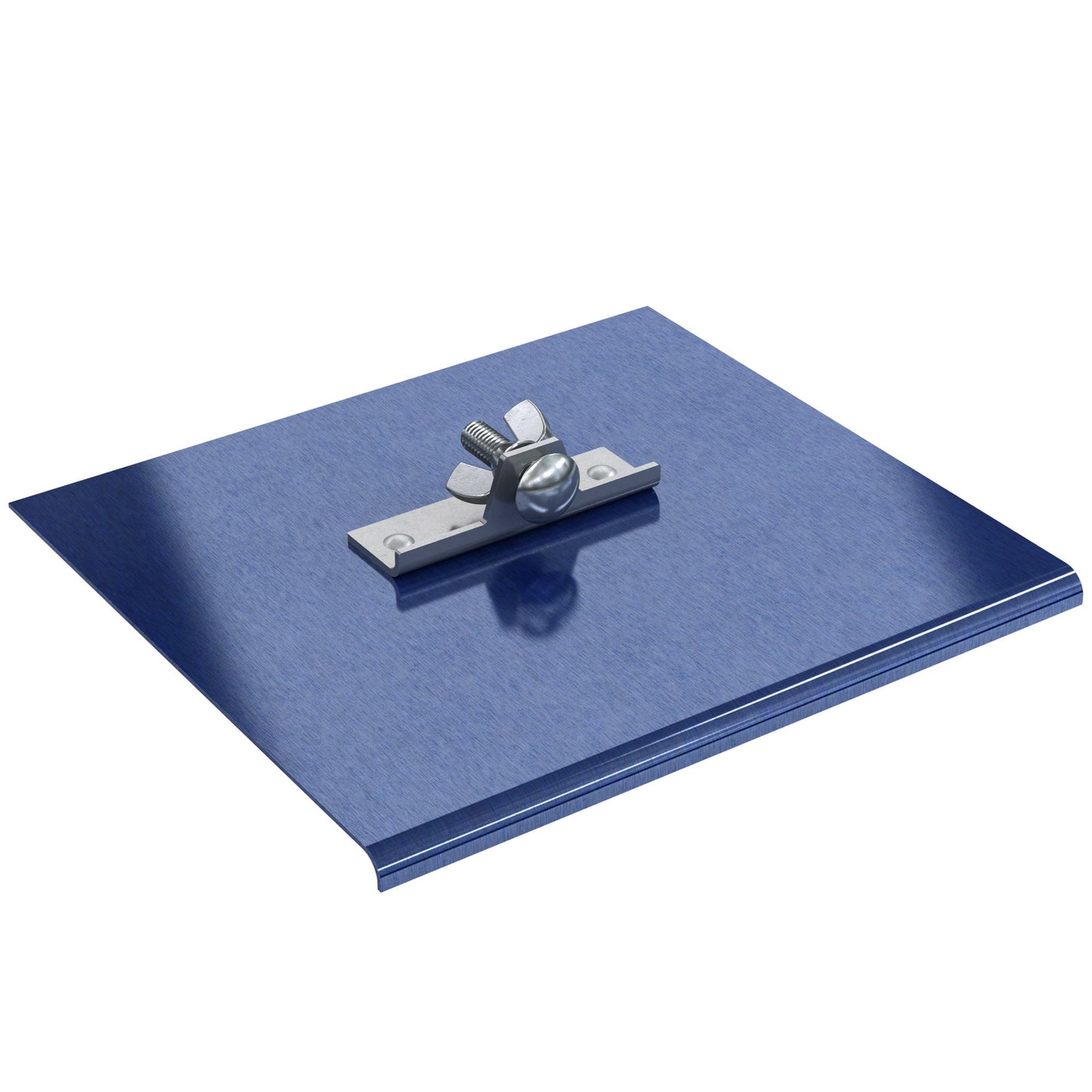 Walk Edger - Aço azul - 9 pol. x 4 pol. - Raio de 3/8 pol. - Lábio de 1/2 pol. (Bon 22-739)