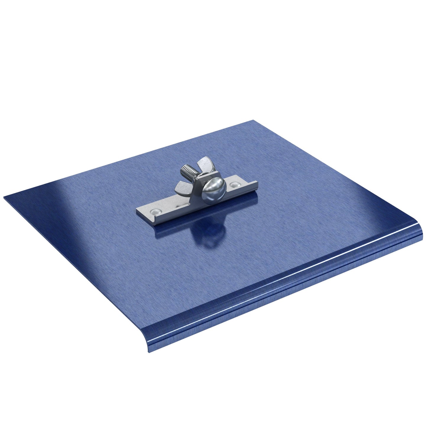 Walk Edger - Aço azul - 9 pol. x 4 pol. - Raio de 3/8 pol. - Lábio de 1/2 pol. (Bon 22-739)