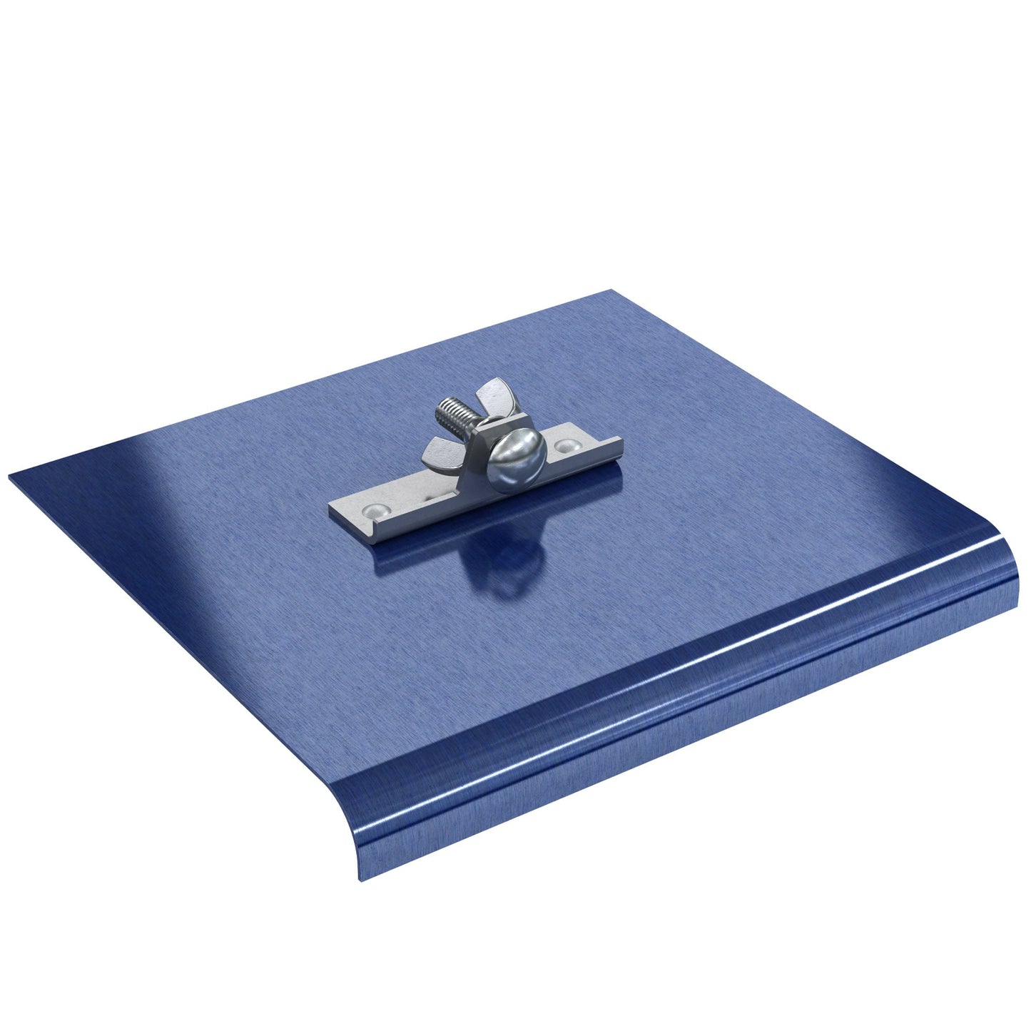 Walk Edger - Aço azul - 9 pol. x 4 pol. - Raio de 3/8 pol. - Lábio de 1/2 pol. (Bon 22-739)