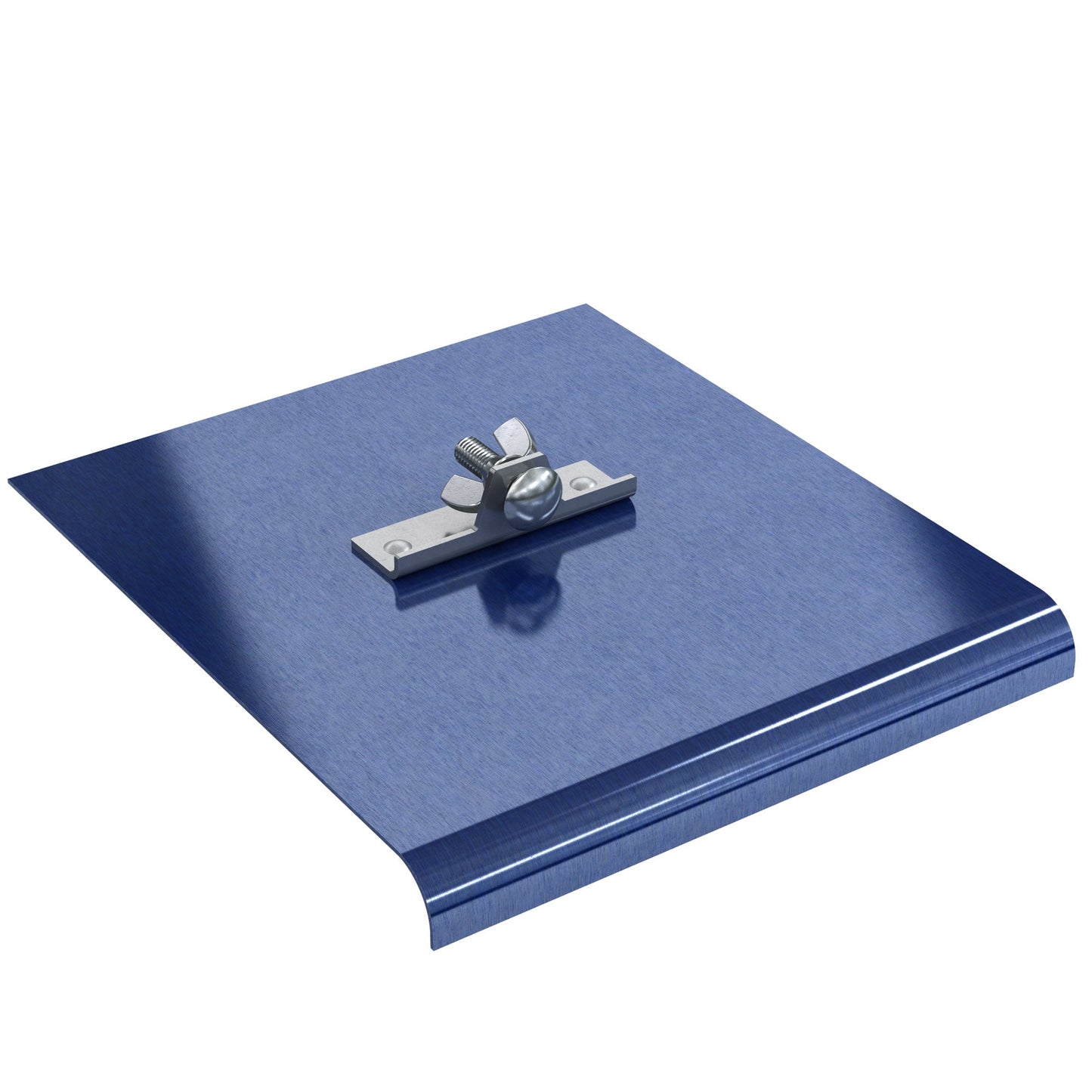 Walk Edger - Aço azul - 9 pol. x 4 pol. - Raio de 3/8 pol. - Lábio de 1/2 pol. (Bon 22-739)