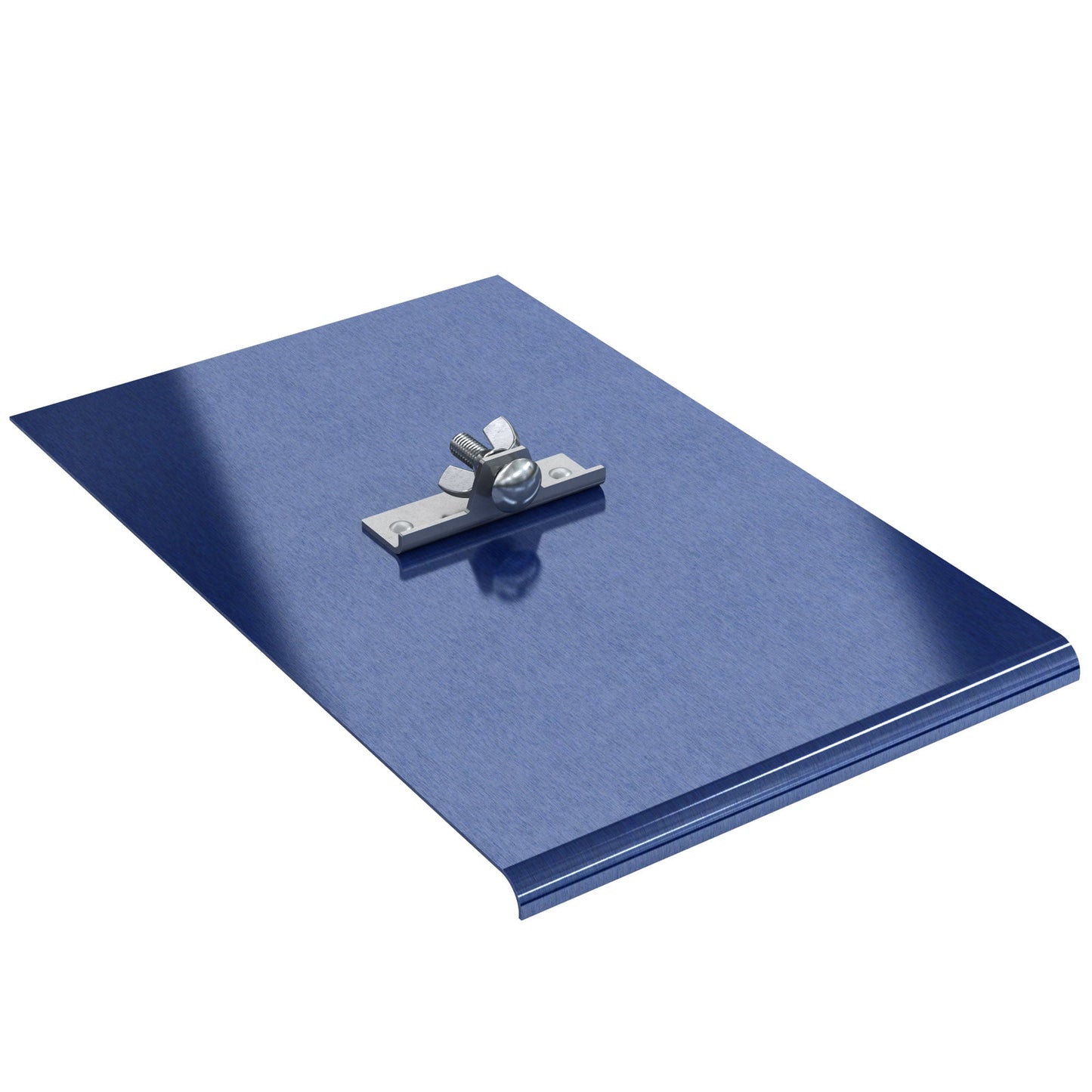 Walk Edger - Aço azul - 9 pol. x 4 pol. - Raio de 3/8 pol. - Lábio de 1/2 pol. (Bon 22-739)