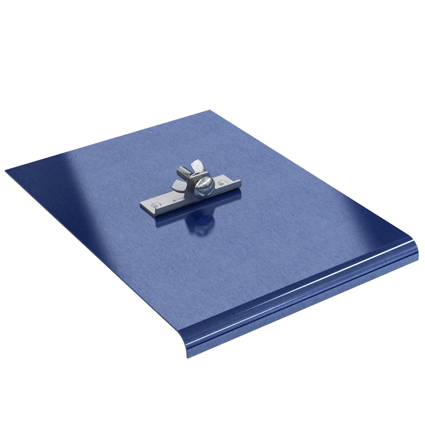 Walk Edger - Aço azul - 9 pol. x 4 pol. - Raio de 3/8 pol. - Lábio de 1/2 pol. (Bon 22-739)