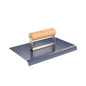 Edger - Blue Steel - 9" x 6" - 1/2" Radius - 5/8" Lip - Wood Handle