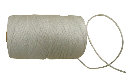 Braided Polyester Twine - 1/8-inch x 1000 Foot - With Core (Bon 22-903)