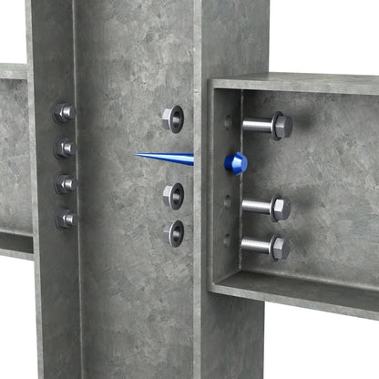 Pasador de cabeza ancha - 1,25" x 5/16" - 13" de largo