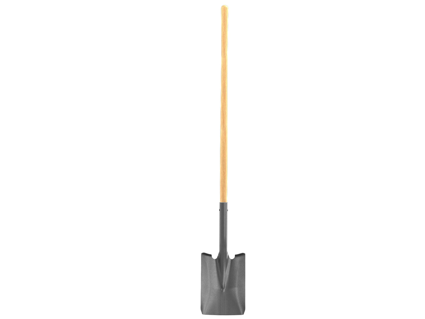 Shovel - Square Point - Closed Back - 47-inch Straight Wood Handle (Bon 28-146)