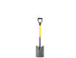 Shovel - Square Point - Closed Back - 27-inch D Fiberglass Handle (Bon 28-147)