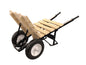 Brick & Tile Barrow - Double Ribbed Tire - Steel Handle (Bon 28-915)