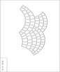 Paper Stencil - Fish Scale - 29-inch x 415 Foot (Bon 32-252)