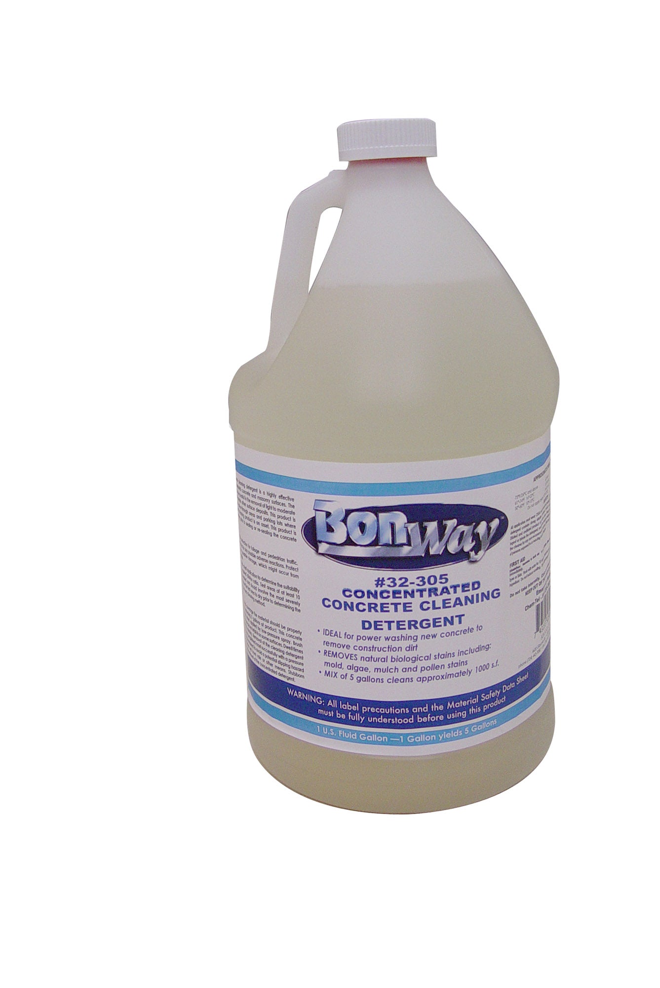 Concrete Cleaning Detergent - 1 Gallon (Bon 32-305)