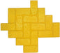 Texture Stamp - Antique Brick Herringbone - Yellow (Bon 32-318)