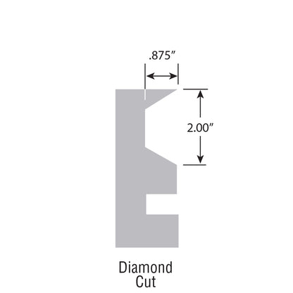 Countertop Form - Diamond Cut - 32 Foot/Box (Bon 32-423)