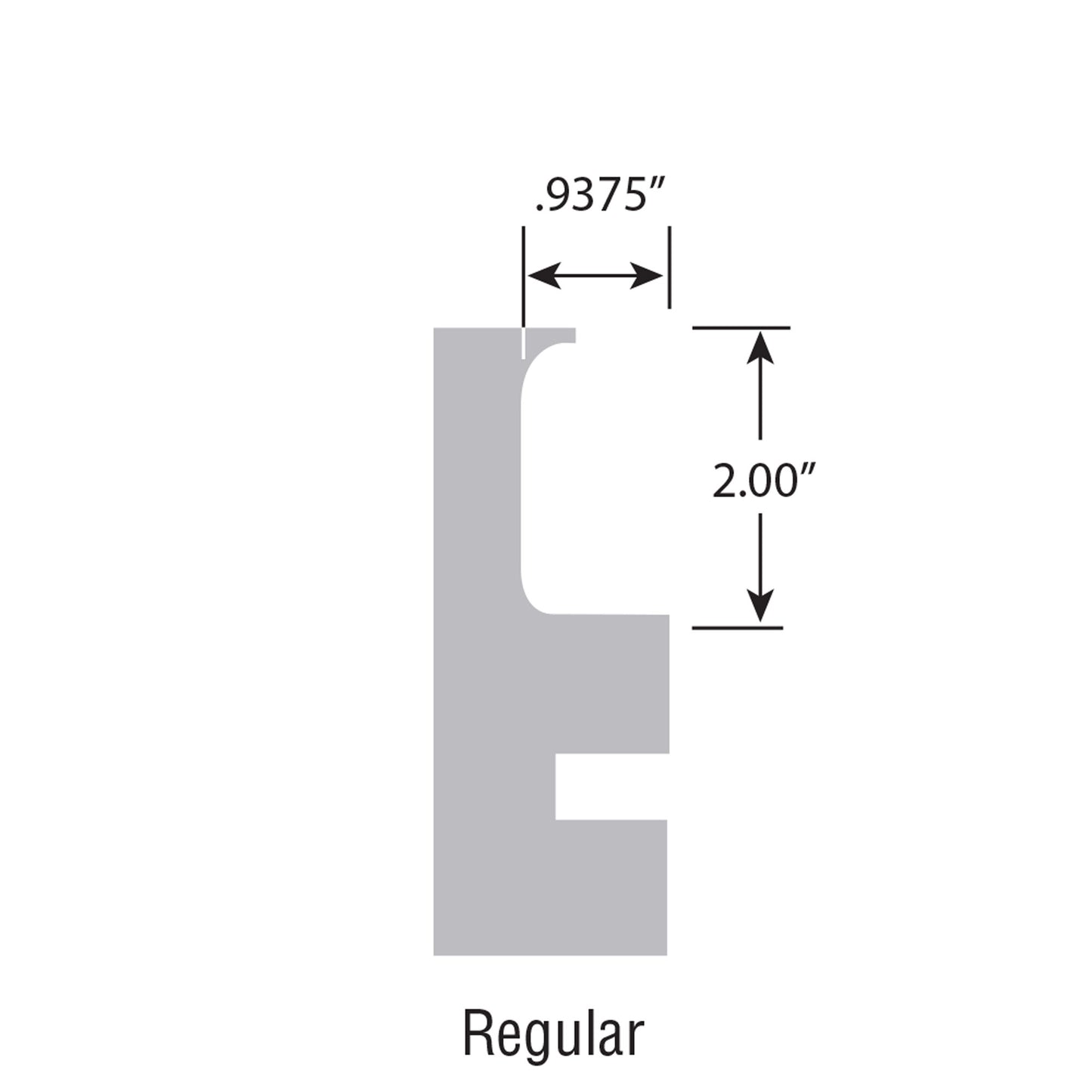 Countertop Form - Regular - 32 Foot/Box (Bon 32-425)