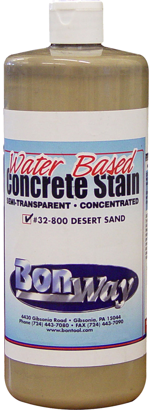 Concrete Stain - Desert Sand - 1 Quart (Bon 32-800)