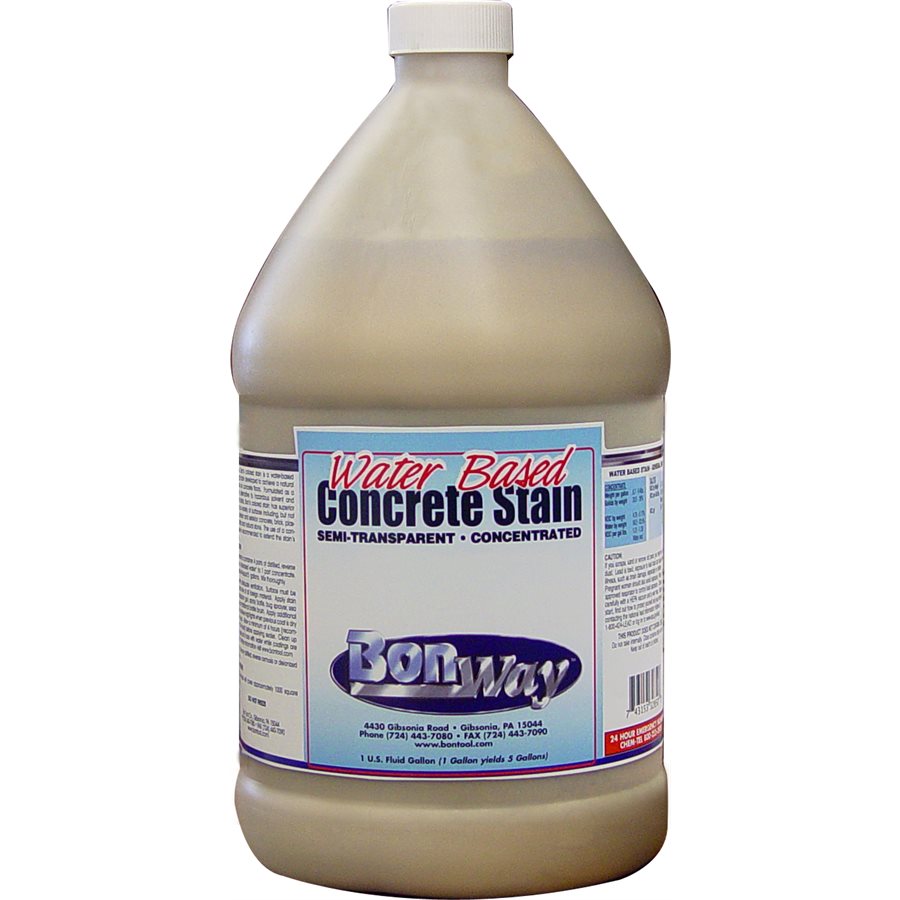 Concrete Stain - Black - 1 Gallon