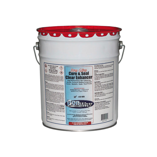 Boss Gloss Cure & Seal Clear Enhancer - 5 Gallon (Bon 32-985)