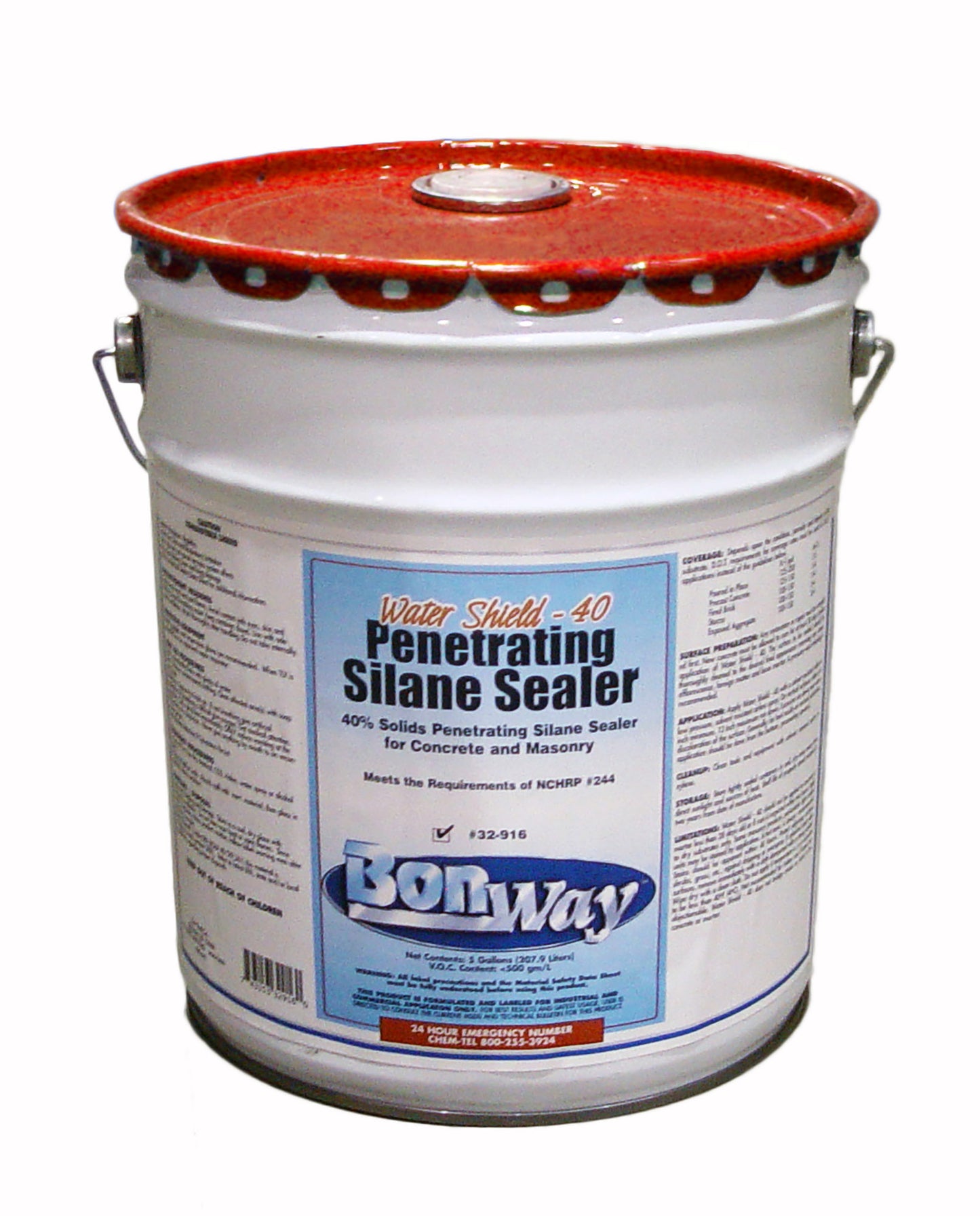 Water Shield - 40 - Penetrating Sealer - 5 Gallon (Bon 32-990)