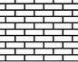 Stucco Stencil Adhesive - Regular Face Brick - 36 x 167 Foot (Bon 32-995)