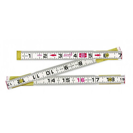 Flat Reading Wood Rule - 6'