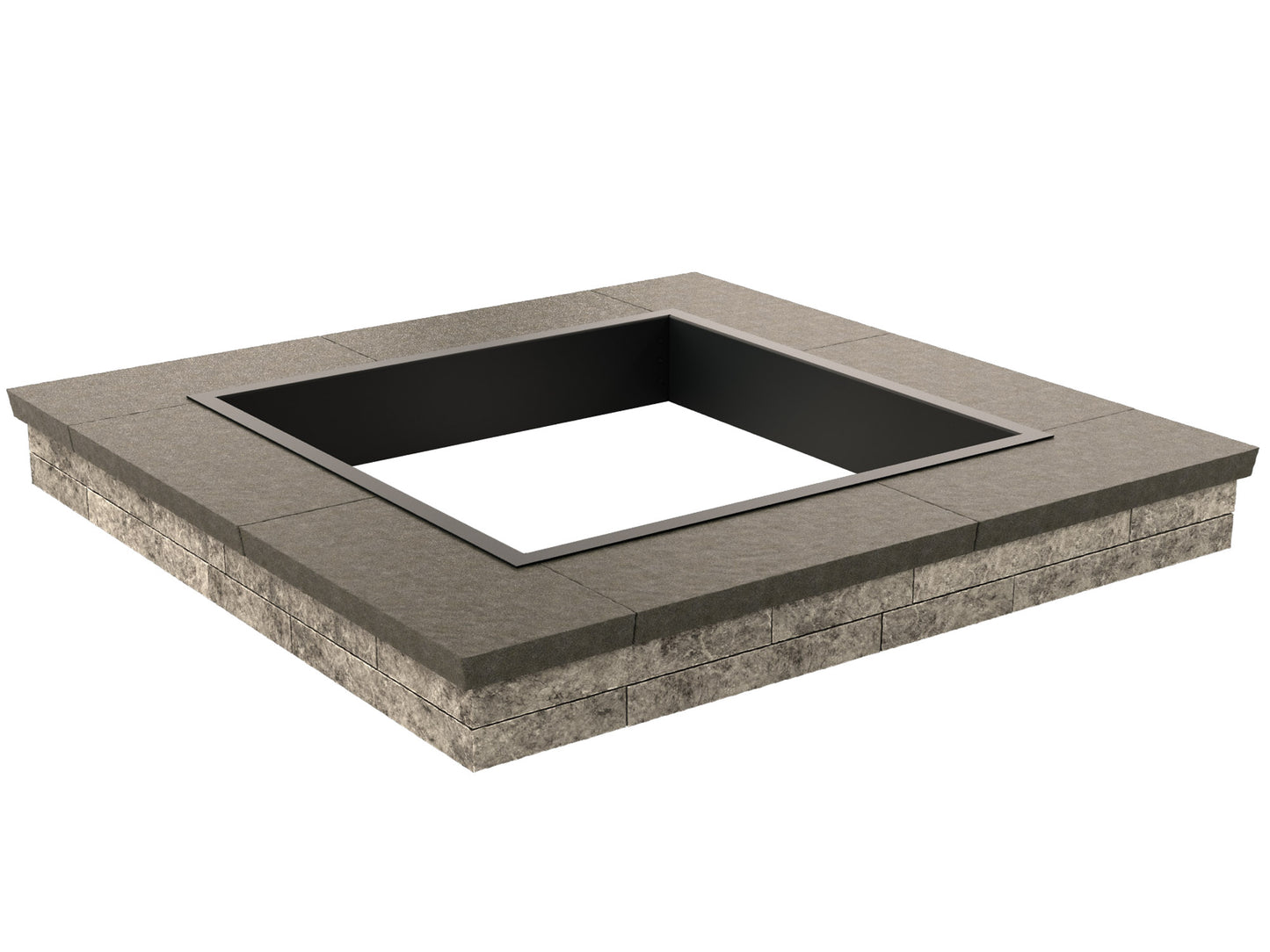 Fire Pit Insert - 36-inch Square (Bon 34-131)