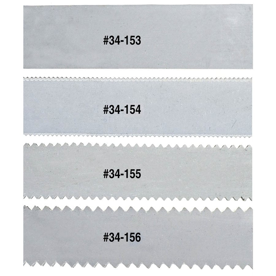 Lâmina de rodo estilo grampo - 24 polegadas - sem entalhe (Bon 34-153)