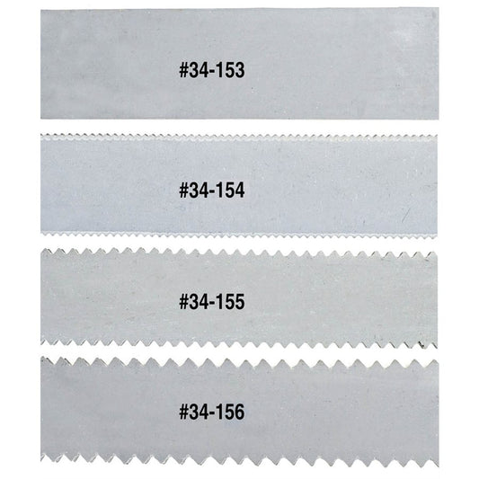 Escobilla de goma tipo abrazadera de 24" con muesca en V de 1/8"