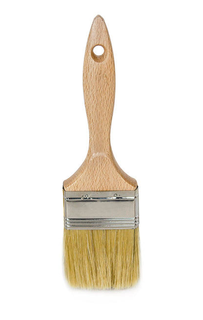 American Style Flat Brush - White Bristle - 3-inch (Bon 34-171)