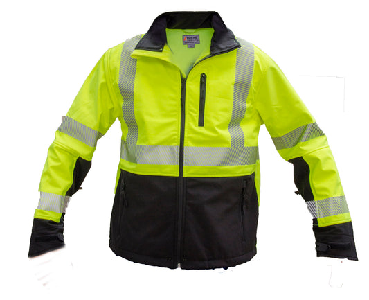 Hi Vis Zipped Jacket