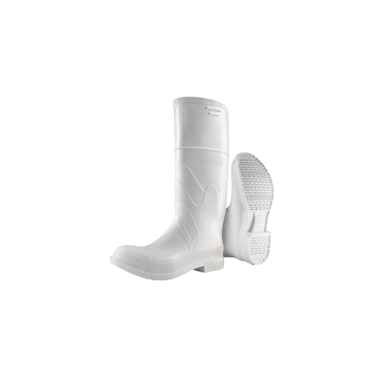 Boots - PVC White - Size 13 (Pair) (Bon 34-273)