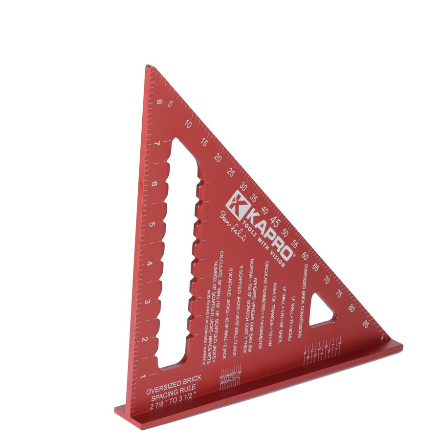 Escuadra de albañil - 9" - Aluminio