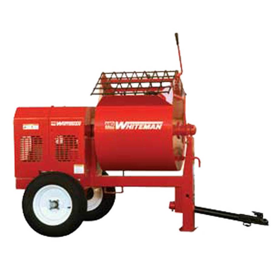 Mortar Mixer with 115/230V Electric Motor - Poly Drum