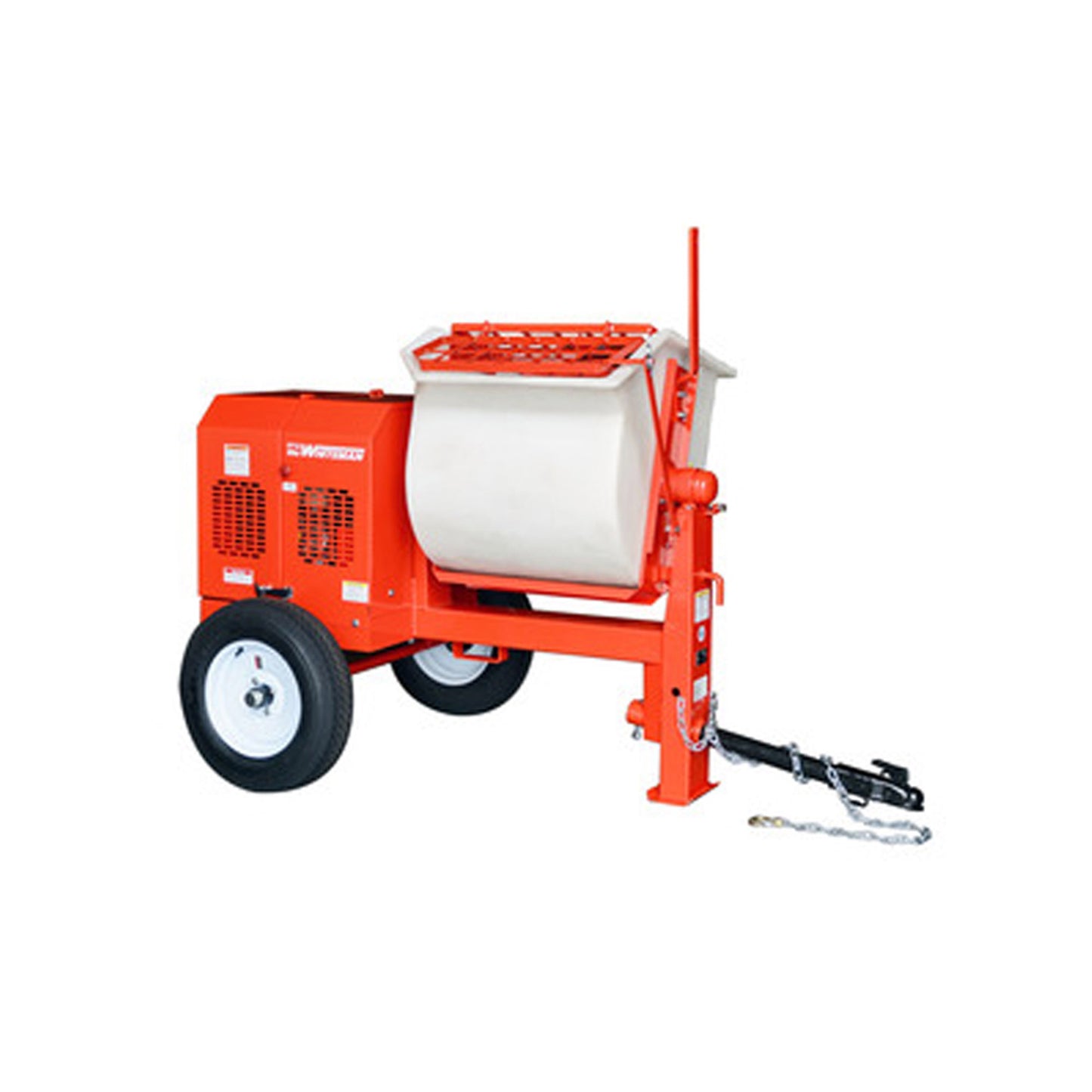 Mortar Mixer - Poly-Drum 7 cu. ft., 9 HP MPower Motor Whiteman