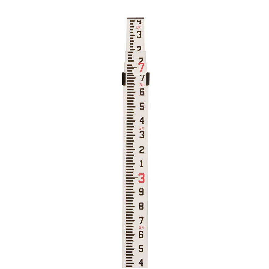 Fiberglass Leveling Rod - 13' - 10ths