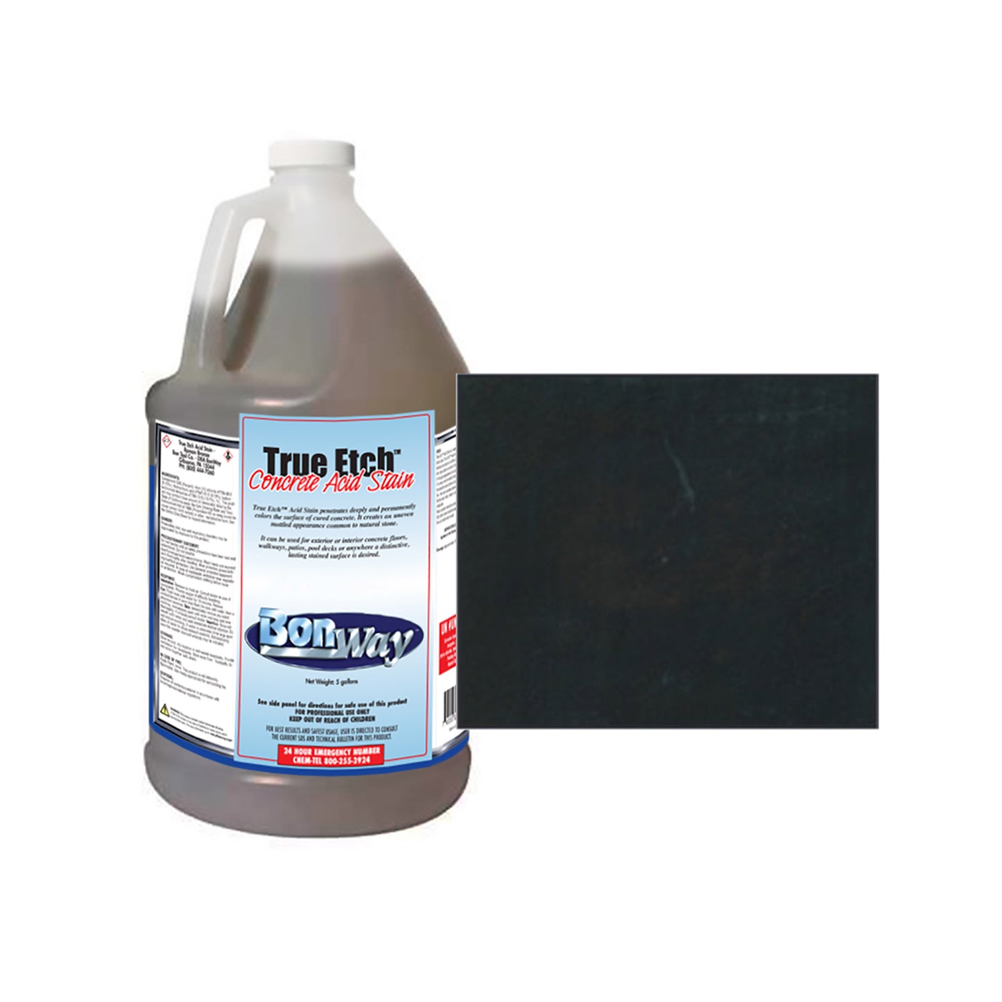 Acid Stain - Onyx - 1 Gallon Jug (Bon 42-294)